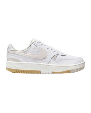 Nike - "Gamma Force" Sneaker für Damen, Leder, Plattform-Absatz (Weiß/Naturweiß)