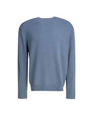 Boss - Pullover für Herren, Rundhalsausschnitt, Jersey, Raglanärmel (Leuchtendes Blau)