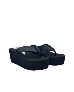 Bench Vacay Damen schwarze Flip-Flops