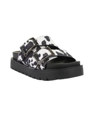 Buffalo Raya Ari Damen Schwarze Sandalen