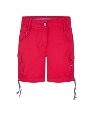 Puma - Cargo-Shorts für Damen , Strand (Rot)