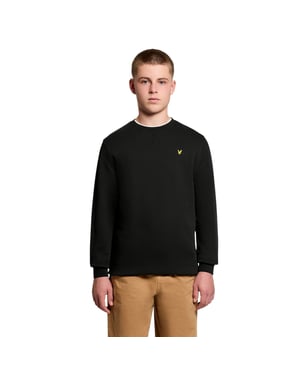 Lyle & Scott - Sweatshirt für Jungen, Baumwolle (Samtschwarz)