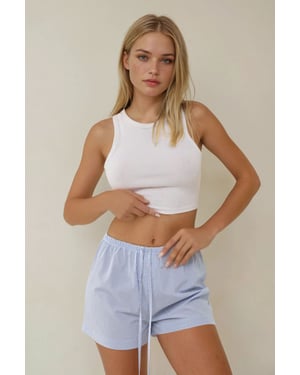 Hiccup Lässige Shorts, relaxed fit - Blau