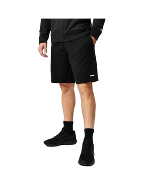 Slazenger - Jersey-Shorts für Herren , Leger (Schwarz)