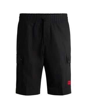 Hugo - Cargo-Shorts für Herren (Schwarz)