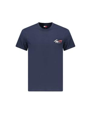 Tommy Hilfiger Blau Baumwolle Herren T-Shirt