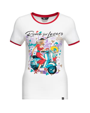 Queen Kerosin Damen T-Shirt Rome for Lovers
