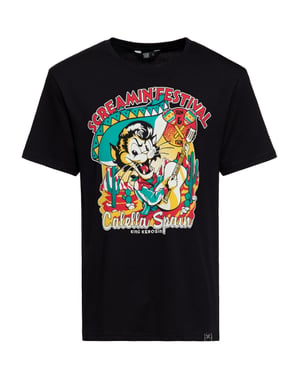 King Kerosin Herren T-Shirt Screamin' - 50s Rock & Rhythm Festival
