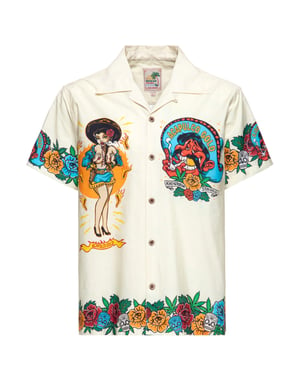 King Kerosin Herren Hawaii Hemd Acapulco Gold