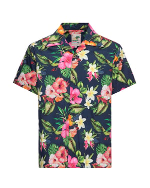 King Kerosin Herren Hawaii Hemd Tropical Flowers