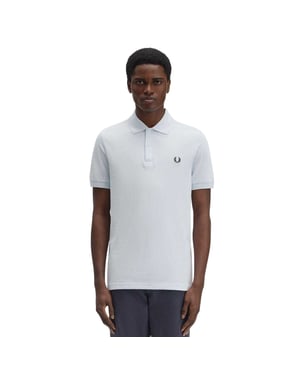 Fred Perry - Poloshirt für Herren, Baumwolle (Eisblau)