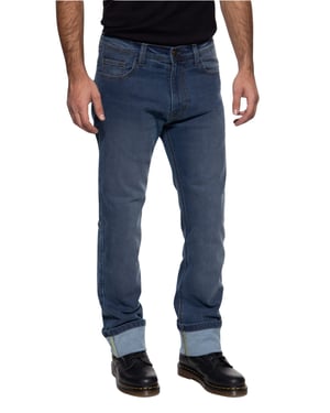 King Kerosin Herren Motorradjeans Kustombuilt - Motor Gear