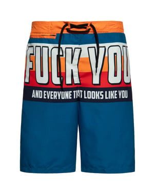 King Kerosin Herren Badeshorts Fuck You
