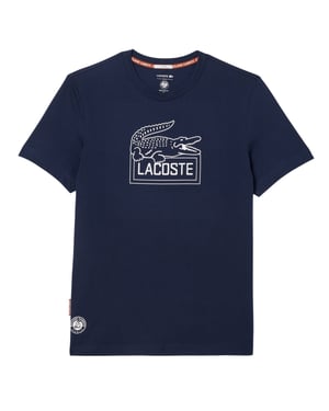 Lacoste - "Roland Garros Edition" T-Shirt für Herren (Blau)