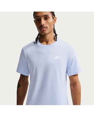 Nike - "Club" T-Shirt für Herren (Blau metallic)