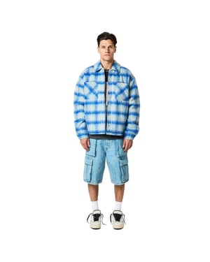Represent - Hemdjacke für Herren, Polyester (Leuchtend Blau)