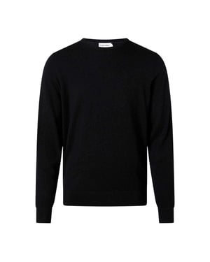 Calvin Klein - Pullover für Herren, Merinowolle (Schwarz)