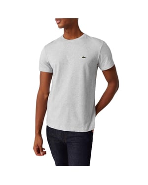 Lacoste - T-Shirt für Herren, Premium-Baumwolle (Hellgrau)