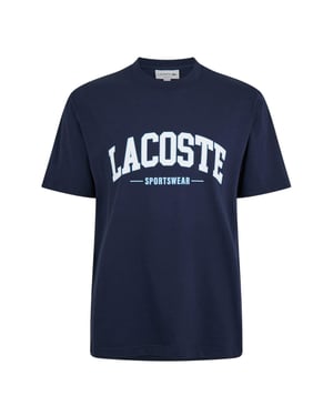 Lacoste - T-Shirt für Herren/Damen Unisex (Marine)