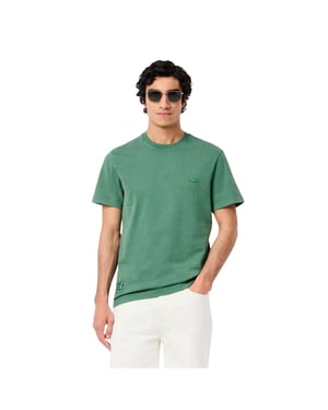 Lacoste - T-Shirt für Herren, Rundhalsausschnitt, Regulär (Grün)