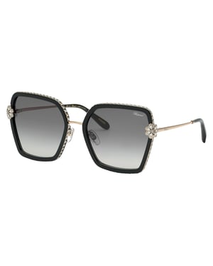 Chopard SCHG34S 0700 Sonnenbrille - Schwarz