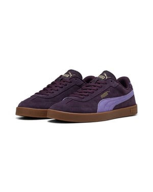 Puma Club II Era Wildleder Plum Turnschuhe