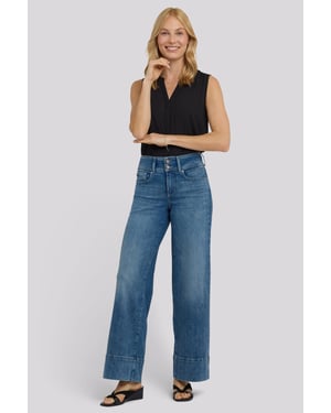 Teresa Weite Beinhosen aus Re-New Denim