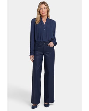 Beschichtete Teresa Weite Jeans