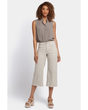 Brigitte Weite Capri-Jeans mit Hohem Bund