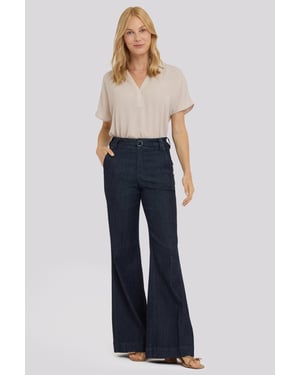 Mia Palazzo Jeans mit hoher Taille