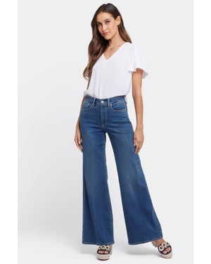 Mia Palazzo Jeans mit Hoher Taille