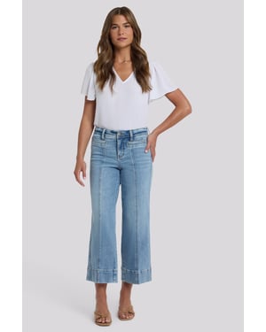 Teresa Weite Bein Knöchellange Jeans