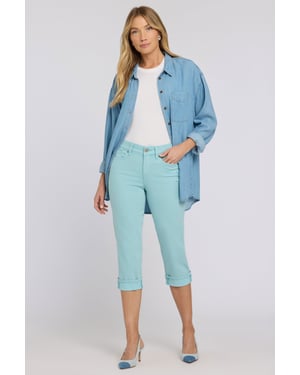 Marilyn Straight Crop Jeans aus Cool Embrace® Denim