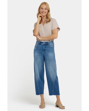 Alyssa Entspannte Crop-Jeans