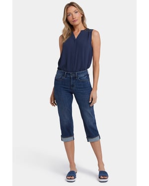 Marilyn Straight Crop Jeans aus Cool Embrace® Denim