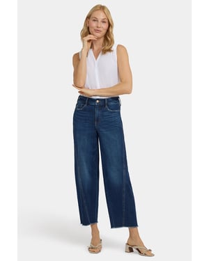 Alyssa Entspannte Crop-Jeans