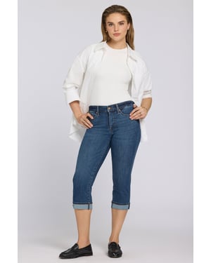 Marilyn Straight Crop Jeans aus Cool Embrace® Denim