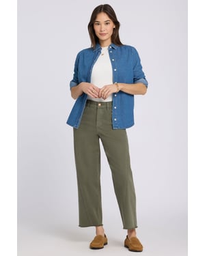 Alyssa Lässige Cropped Jeans