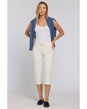 Marilyn Gerade Cropped Jeans