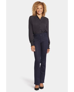 Barbara Bootcut Jeans Dunkelblau Premium Denim (Petite)
