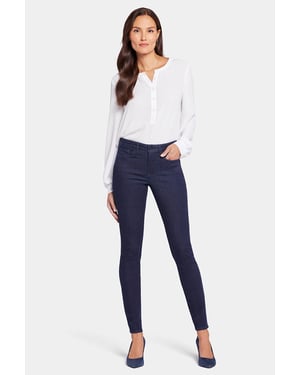 Ami Skinny Jeans Dunkelblau Premium-Denim (Lang)