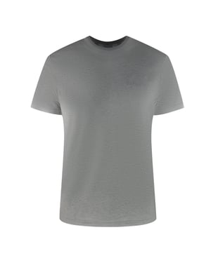 Burberry Monotone Logo Graues T-shirt