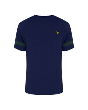 Lyle & Scott T-shirt Mit Farbverlauf In Marineblau