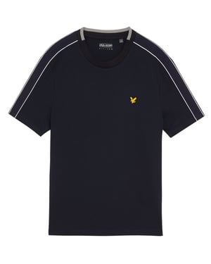 Lyle & Scott Navy Blue Tape T-shirt