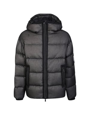 Dsquared2 Daunenjacke In Verwaschenem Schwarz