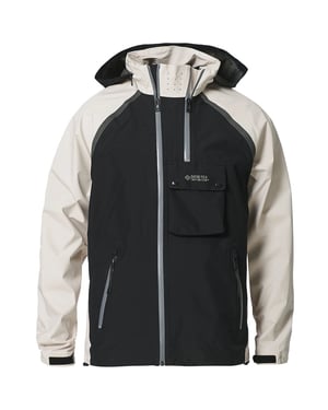 Belstaff Solid Twin Fawn Black Wasserdichte Trainingsjacke
