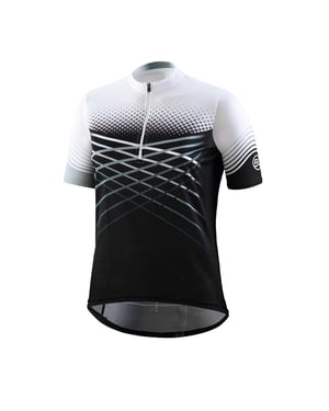 Bicycle Line - "Edera MTB" Radfahr-Trikot für Damen (Schwarz/Weiß)