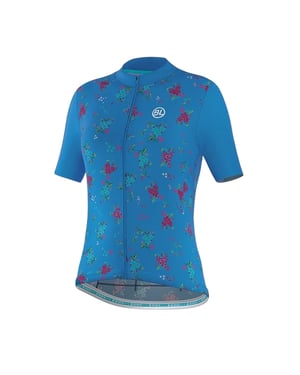 Bicycle Line - "Garda" Radfahr-Trikot für Damen (Blaugrünes Grün)