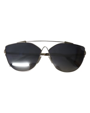 Tom Ford Jacquelyn Katzenaugen-Sonnenbrille in Goldstahl