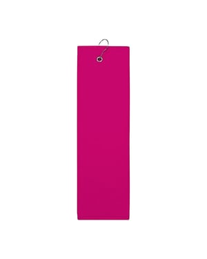 The One Towelling - Golf-Handtuch, Unifarben, Feuchtigkeitsabweisend (Magenta)